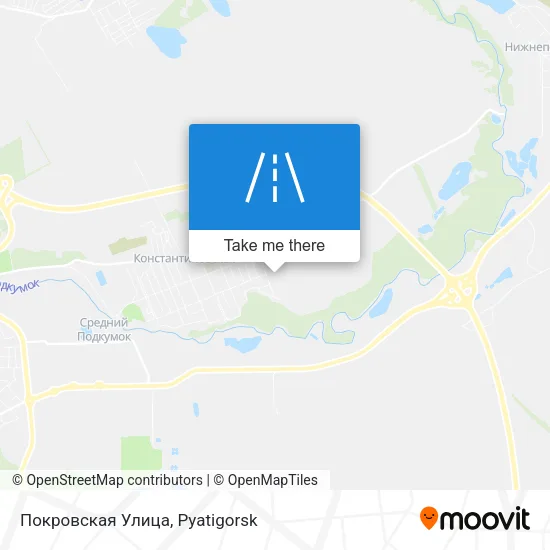 Покровская Улица map