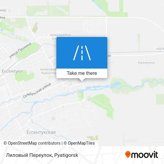 Лиловый Переулок map