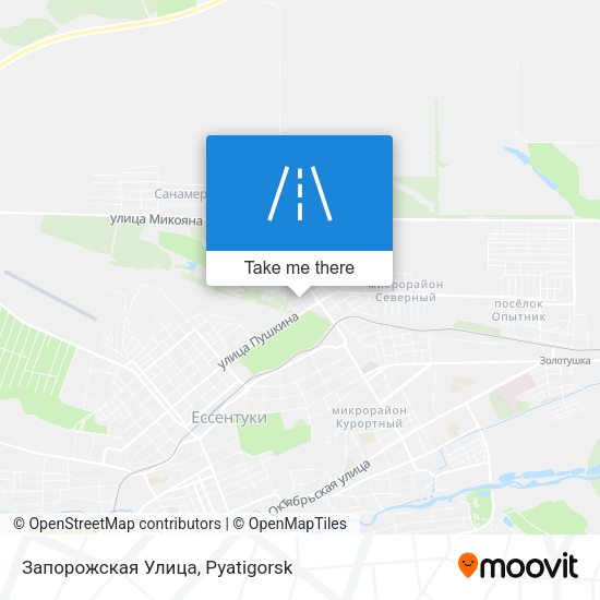 Запорожская Улица map