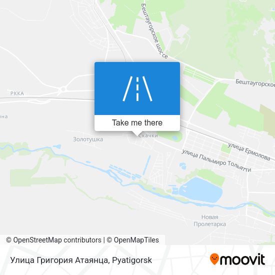 Улица Григория Атаянца map