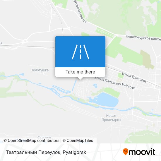 Театральный Переулок map