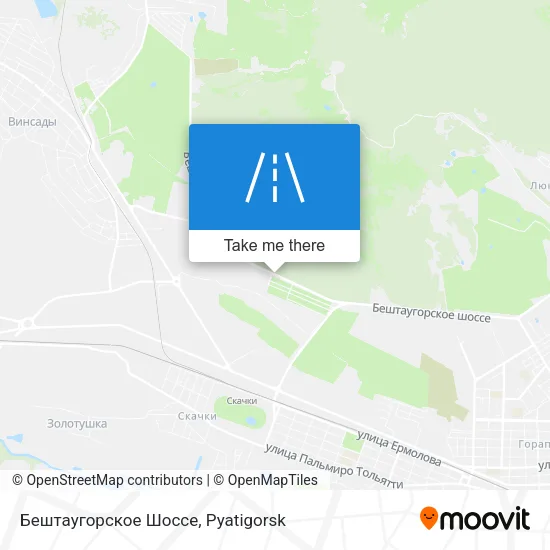 Бештаугорское Шоссе map