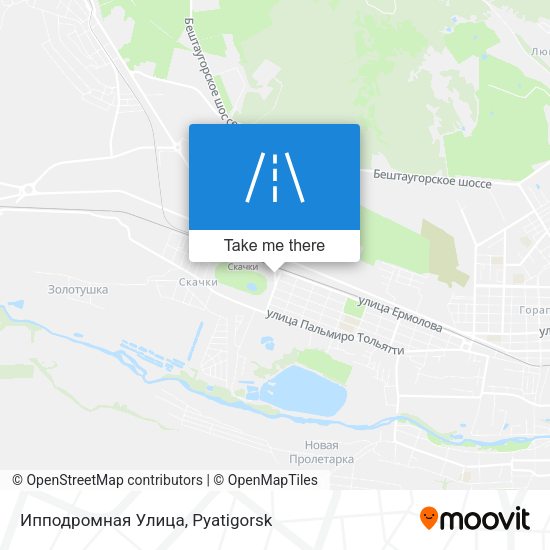 Ипподромная Улица map