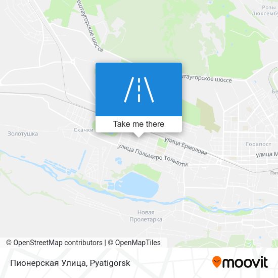 Пионерская Улица map
