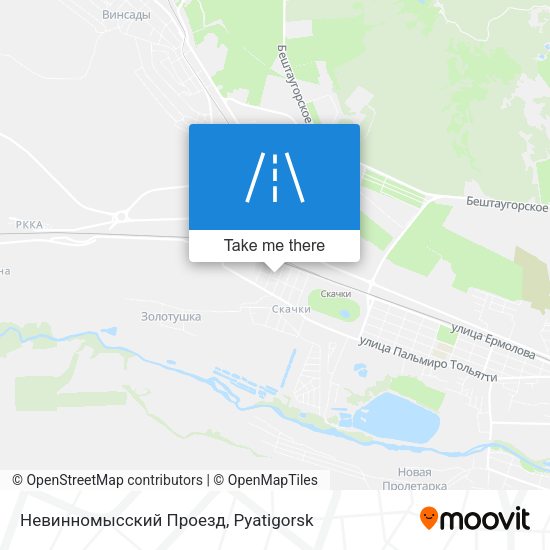 Невинномысский Проезд map