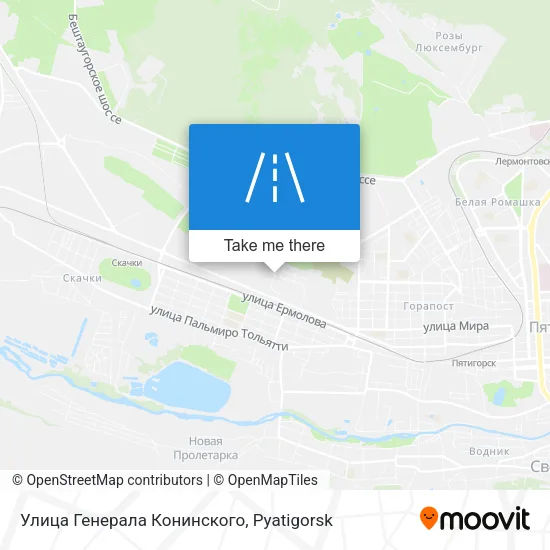 Улица Генерала Конинского map