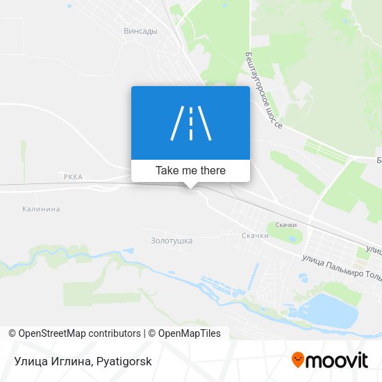 Улица Иглина map