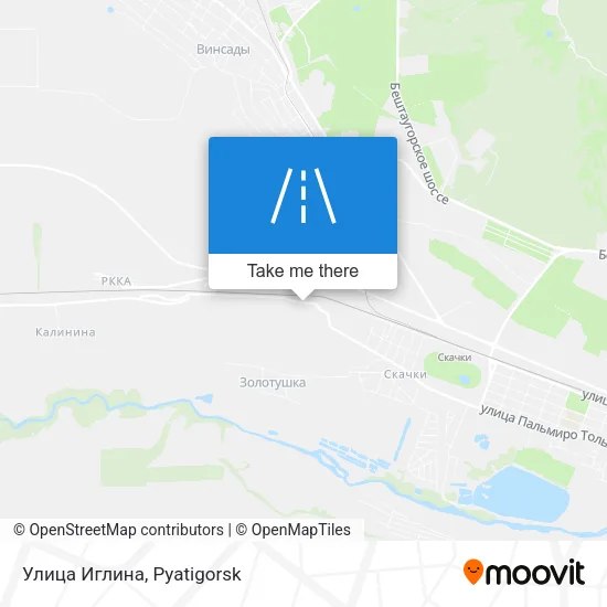 Улица Иглина map