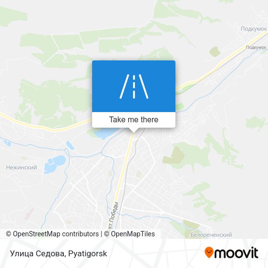 Улица Седова map