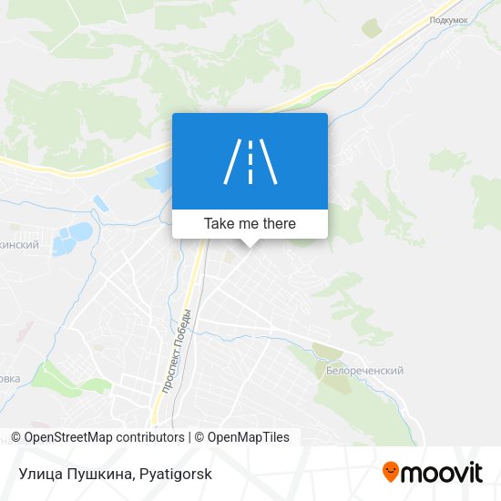 Улица Пушкина map