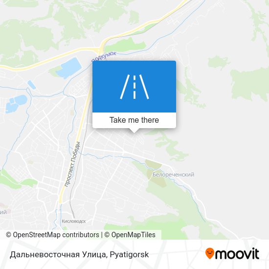 Дальневосточная Улица map