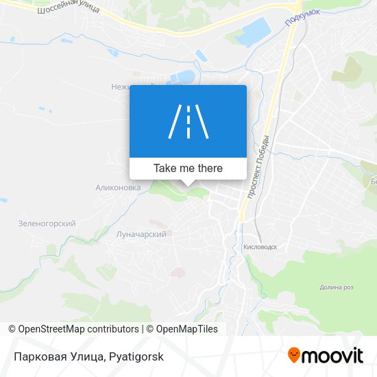 Парковая Улица map