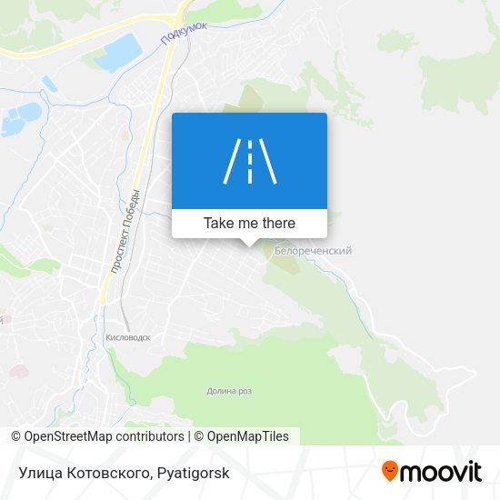 Улица Котовского map