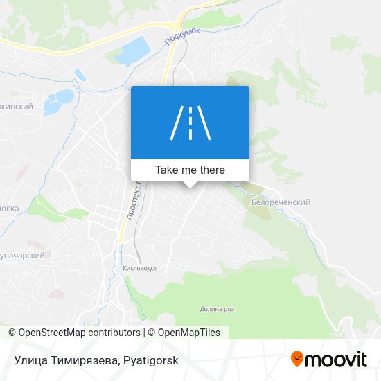 Улица Тимирязева map