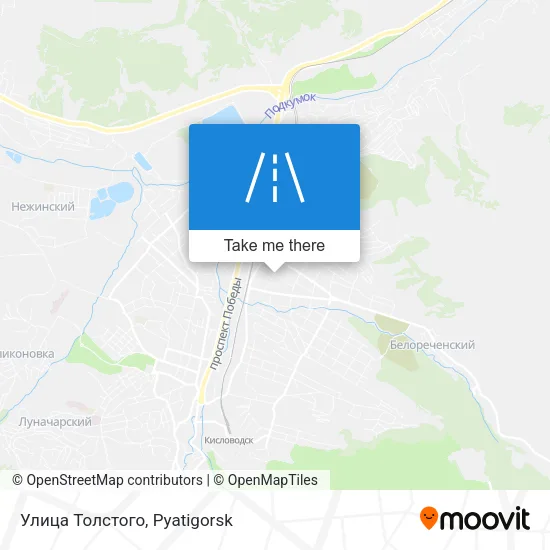 Улица Толстого map