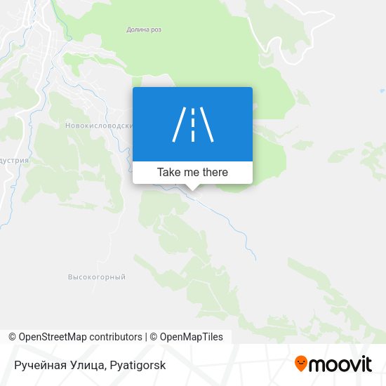 Ручейная Улица map