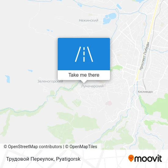 Трудовой Переулок map