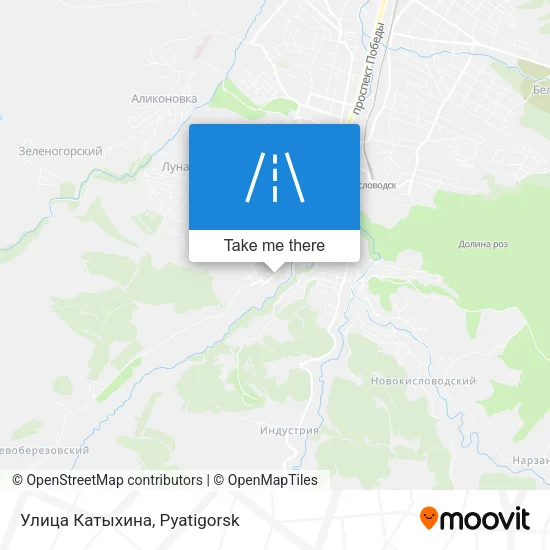 Улица Катыхина map