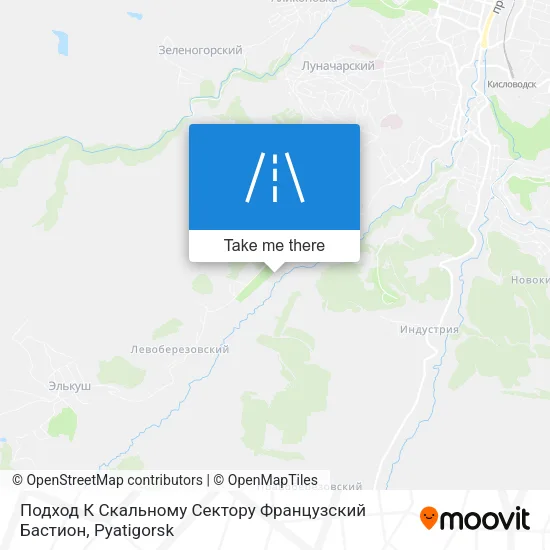 Подход К Скальному Сектору Французский Бастион map
