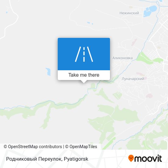 Родниковый Переулок map