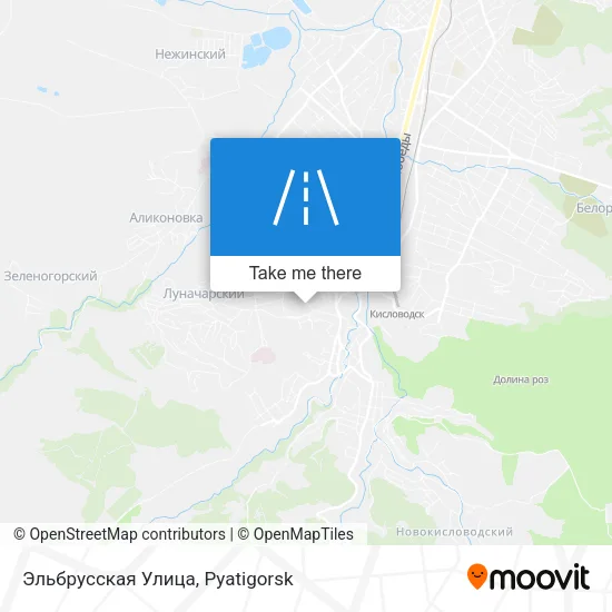 Эльбрусская Улица map