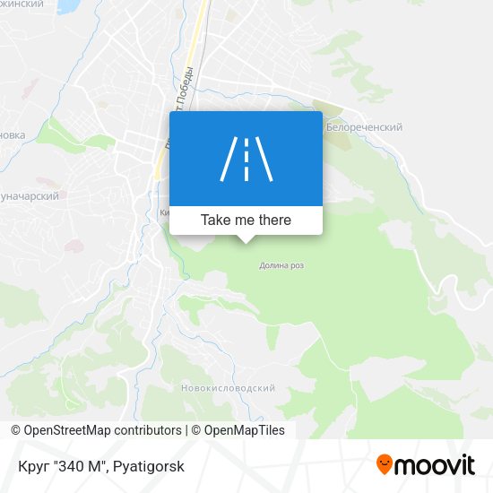 Круг "340 М" map