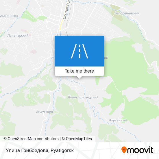 Улица Грибоедова map