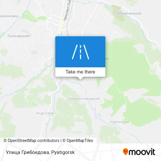 Улица Грибоедова map