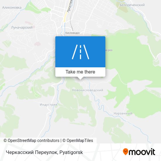 Черкасский Переулок map