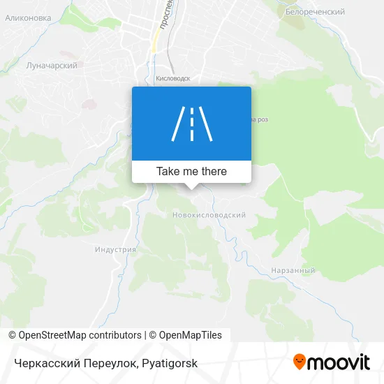 Черкасский Переулок map