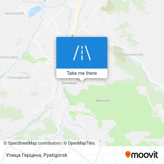 Улица Герцена map