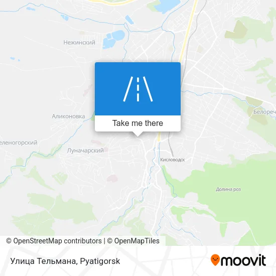 Улица Тельмана map