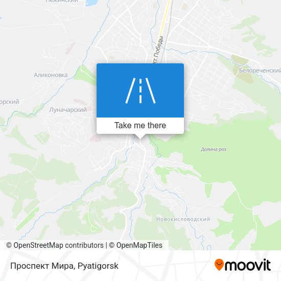 Проспект Мира map