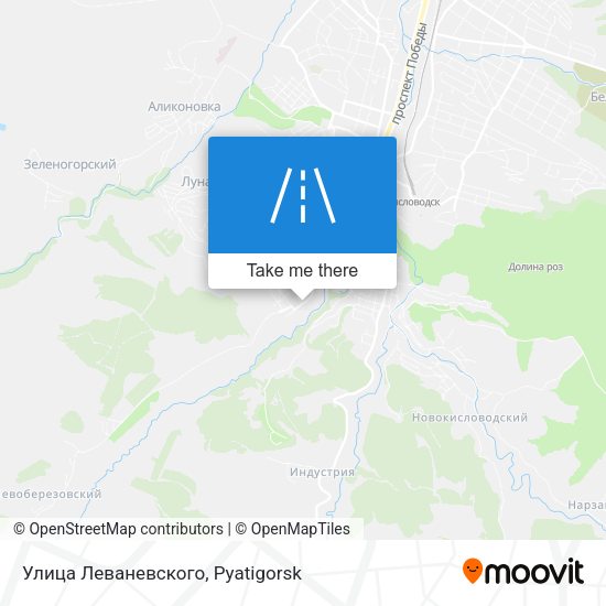 Улица Леваневского map