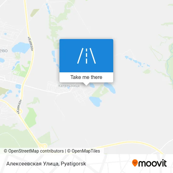 Алексеевская Улица map