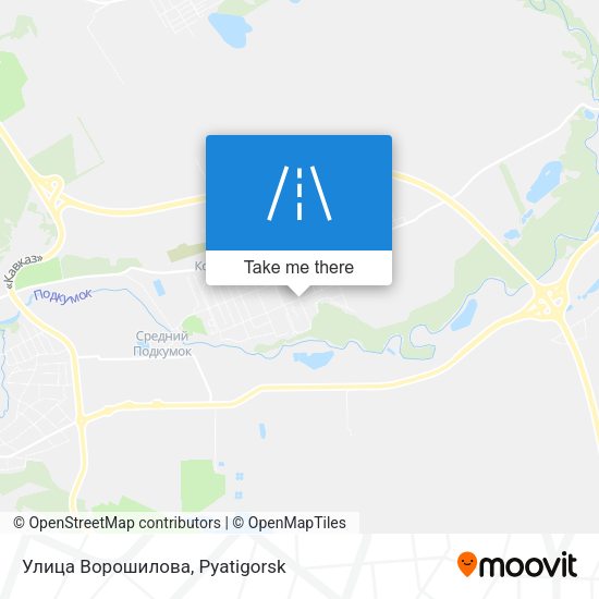 Улица Ворошилова map