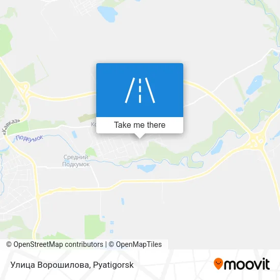 Улица Ворошилова map