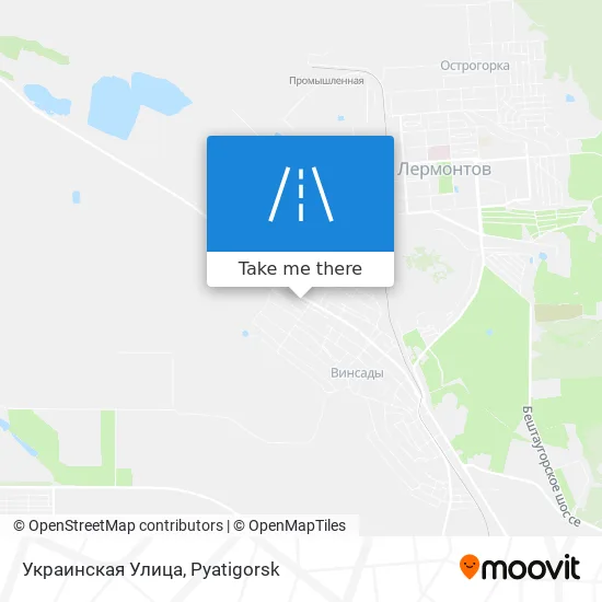 Украинская Улица map