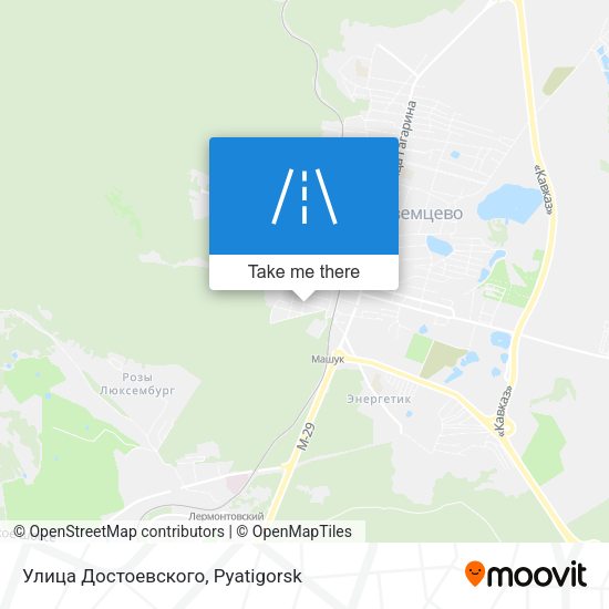 Улица Достоевского map
