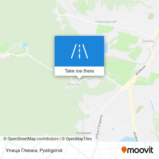 Улица Глинки map
