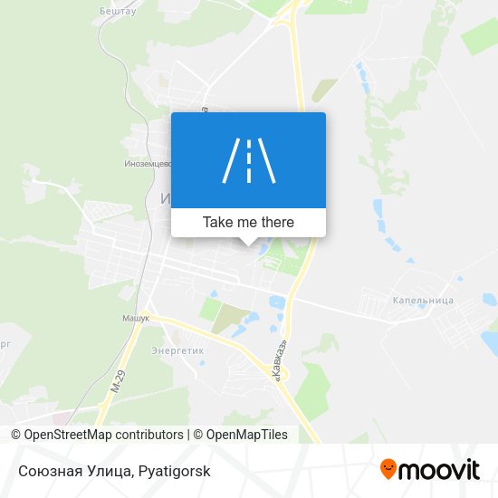 Союзная Улица map