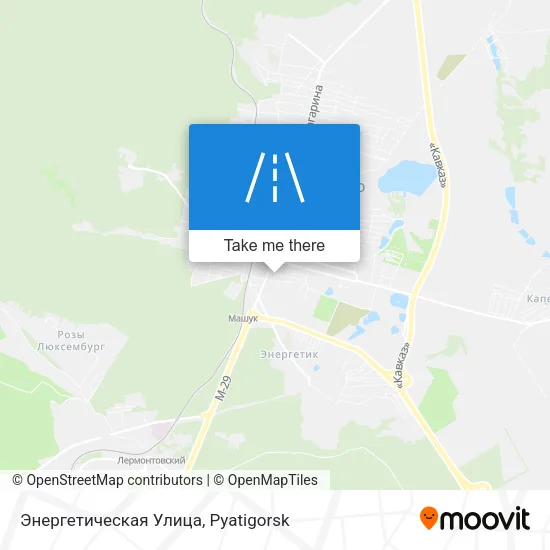 Энергетическая Улица map