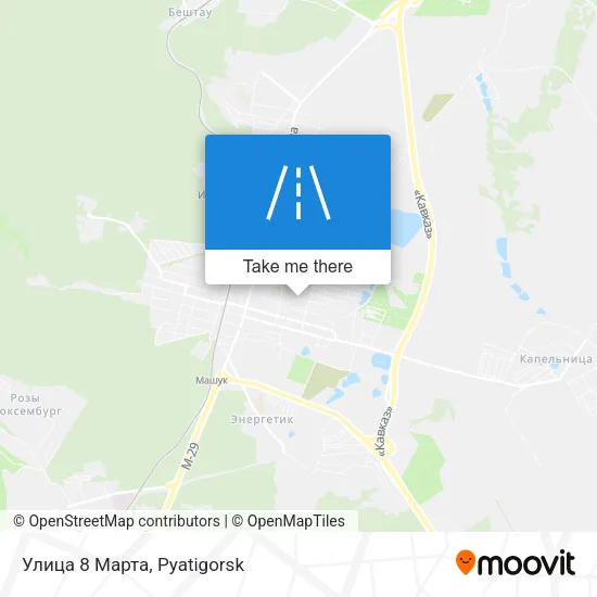 Улица 8 Марта map