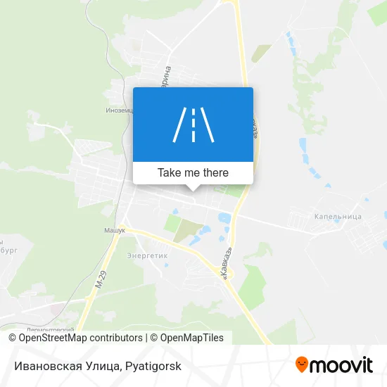 Ивановская Улица map