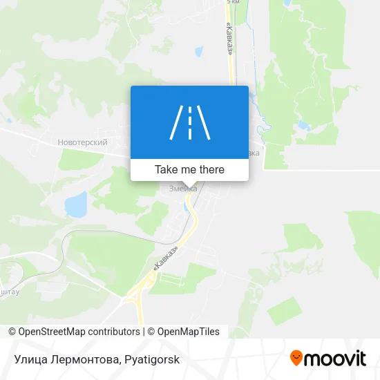 Улица Лермонтова map