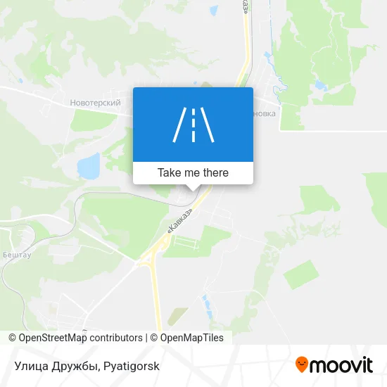 Улица Дружбы map
