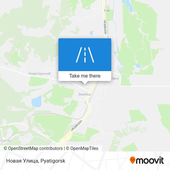 Новая Улица map