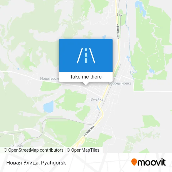 Новая Улица map