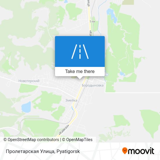 Пролетарская Улица map