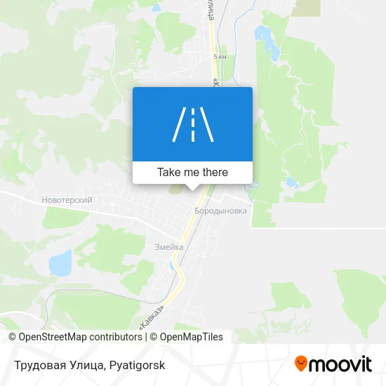 Трудовая Улица map